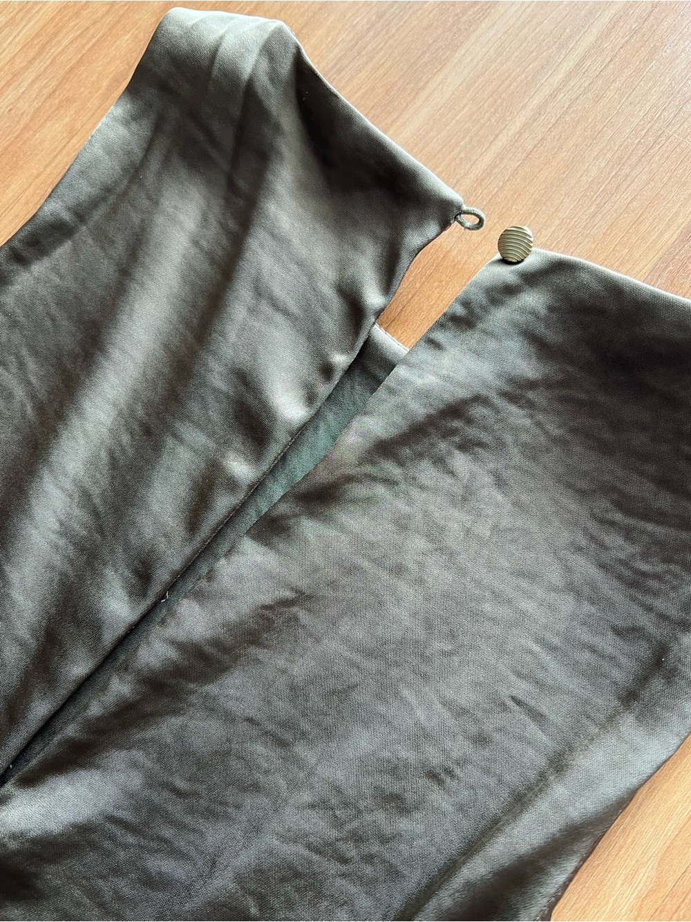 4th & Reckless Katie Maxi Dress Brown Sleeveless Sheer Hem Runs Small XL - Picture 12 of 13